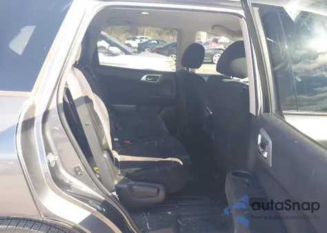 2015 Nissan Pathfinder S z USA, uszkodzony, nr VIN 5N1AR2MN8FC715915